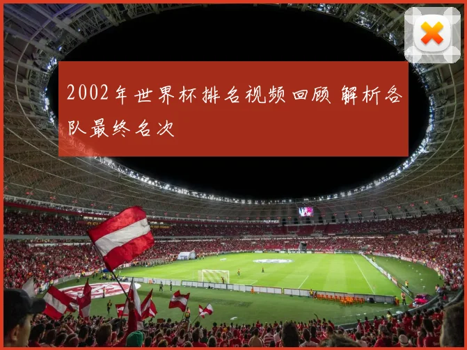 2002年世界杯排名视频回顾 解析各队最终名次